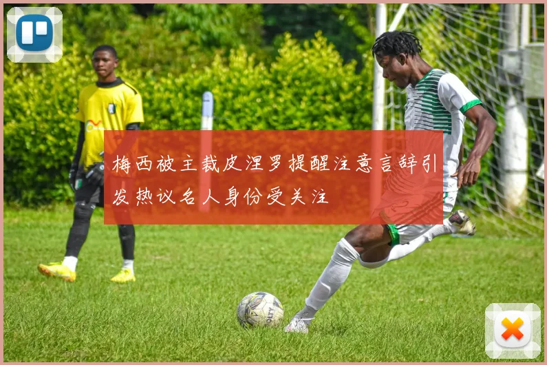 梅西被主裁皮涅罗提醒注意言辞引发热议名人身份受关注